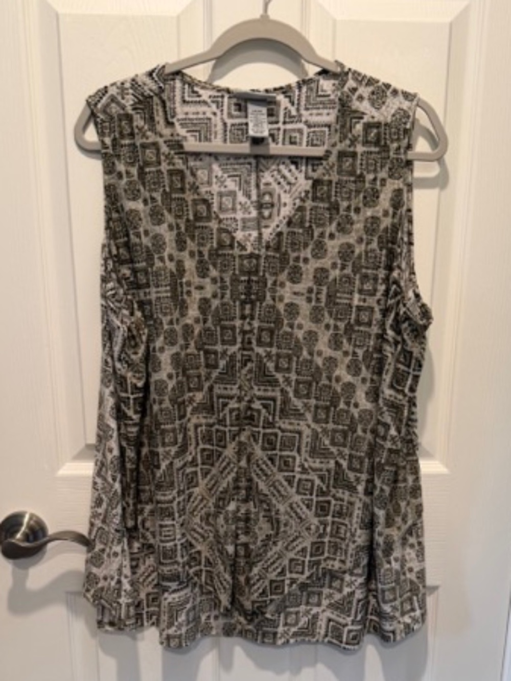 Catherines Sleeveless Top 22/24 petite (3x)